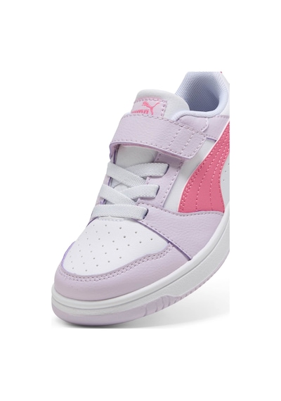 Puma Rebound V6 Lila Kız Çocuk Sneaker Mor