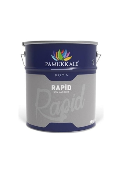 Pamukkale 1470 Rapid Boya 15 Kg Antrasit Gri Ral 7016