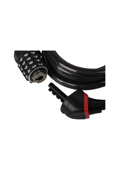 Zefal K-traz C6 Şifreli 12mm Bisiklet Kilidi Siyah