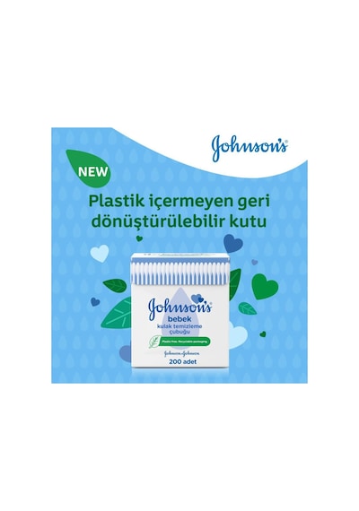 Johnson's Kulak Temizleme Pamuğu 200'lü