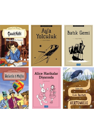 Eski Dostum Kertenkele Ortaokul 6 Kitap Set