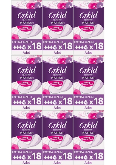 Orkid Mesane Pedi Extra Uzun 162 Adet