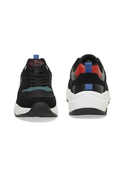 U.S. Polo Assn. SENSEI 3PR Erkek Sneaker Ayakkabı Siyah