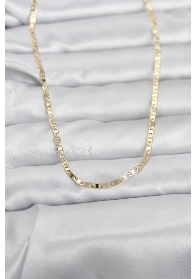 CM 14k Gold Renk Zincir Model 60 CM Kadın Kolye Çok renkli 77891742