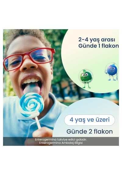 Enterogermina Kids 30 Flakon 2 Milyar Bacillus Clausii Sporu İçeren Probiyotik