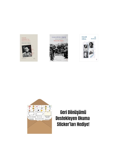 Nazım Hikmet İn Yolculuğu + Gallipoli 1915 Ciltli + Şiir Hikâyeleri + Okuma Sticker'ları