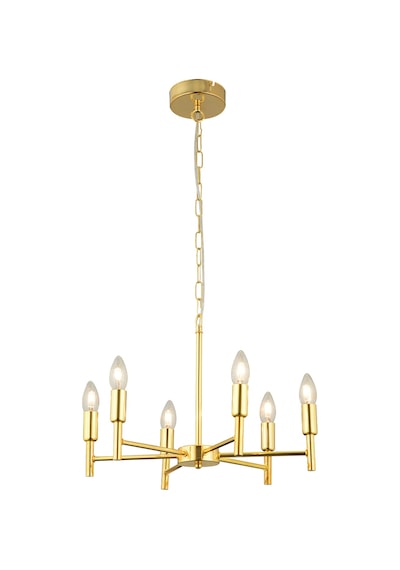 Vaneo 6 Lı Gold Modern Genç Odası Mutfak Salon Avize