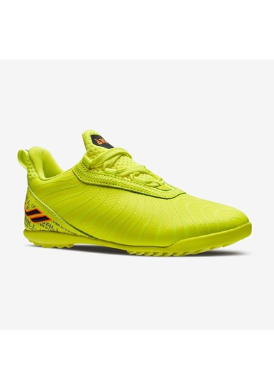 Lescon Ares 6 Fosfor Yeşil Slip-on Bağcıklı Çocuk Halı Saha Futbol Ayakkabısı