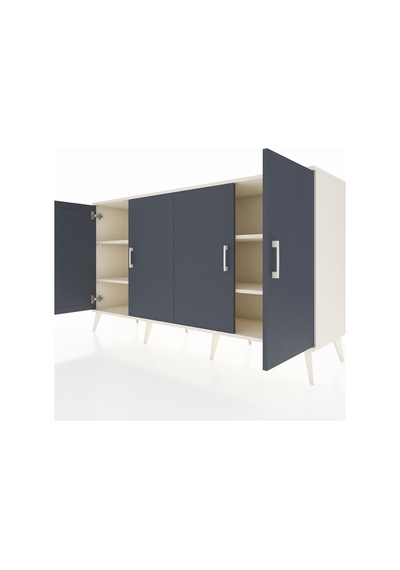 Hyperion Konsol 4 Raflı 4 Kapaklı 176x44x99 Aytaşı-antrasit/aytaşı Aytası/antrasıt - Aytası Hyperion Konsol 4 Raflı 4 Kapaklı 176x44x99 Aytaşı-antrasit/aytaşı Aytası/antrasıt - Aytası