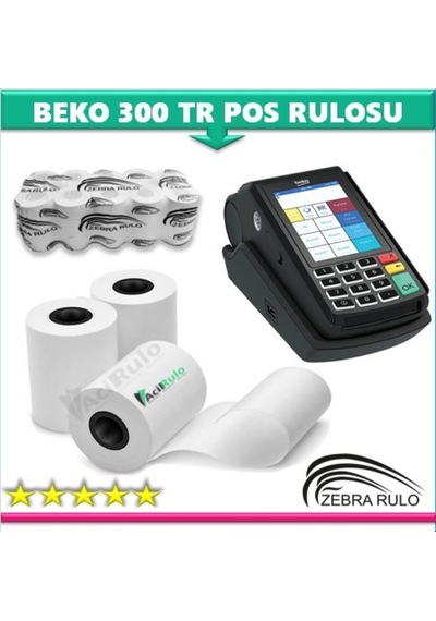 50 Adet - Beko 300Tr Pos Rulosu