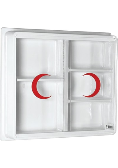 Büyük Plastik Ecza Dolabı 50 x 47 x 11 CM 157