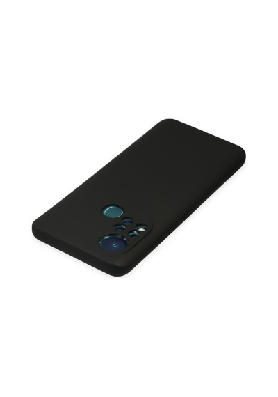 İnfinix Hot 11s Uyumlu Kılıf Nano İçi Kadife Silikon - Siyah