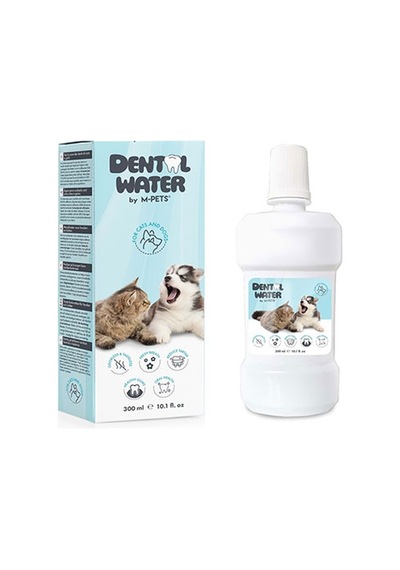 M-pets Kedi Ve Köpekler İçin Ağız Ve Diş Bakım Suyu 300 Ml 244-76004.01