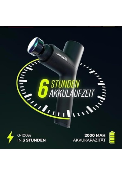 Gymtastic Masaj Tabancası Dahil. Isıtma Kafası Boyun, Omuzlar Ve Sırt İçin Isıtma Başlığı 6 Masaj Başlığı Ve 6 Yoğunluk Seviyesi Derin Doku Güçlü Masaj Tabancası Ve Masaj Aleti Gymtastic Masaj Tabancası Dahil. Isıtma Kafası Boyun, Omuzlar Ve Sırt İçin Isıtma Başlığı 6 Masaj Başlığı Ve 6 Yoğunluk Seviyesi Derin Doku Güçlü Masaj Tabancası Ve Masaj Aleti