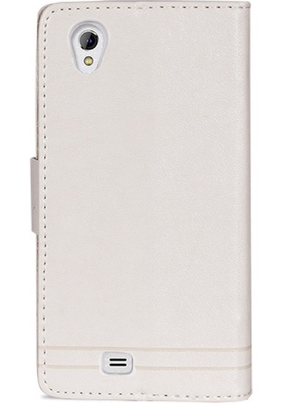 General Mobile Discovery 2 Mini Cüzdanlı Ve Standlı Kılıf Beyaz
