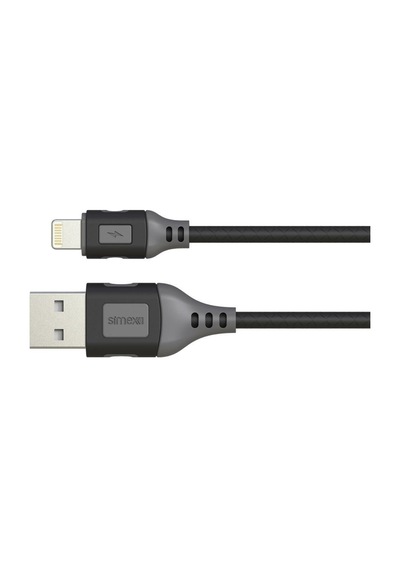 Simex SPK-09  Flexi Lightning Data Kablosu 1 M Siyah