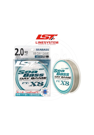 Linesystem Seabass Day Game X8 İp Misina Pe 2.0 0.23mm 32lb 300mt