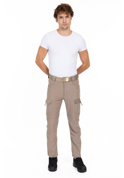 Akn112 Taktik/outdoor Yazlık Likralı Pantolon Bej