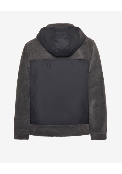 Skechers M Outdoor Fleece Full Zip Sherpa Erkek Gri Mont S242039-035 Gri