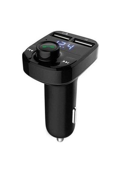 Carx8 Fm Transmitter Bluetooth Araç Kiti 4.0 Micro Sd Usb Şarj Sadece Araç Kiti Dahil