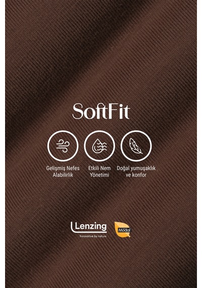 Auw Kadın Lastiksiz Pamuklu Modal Basic Boyshort 6'lı - Softfit Bitter