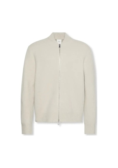 Calvin Klein Ls Bomber Cashmere Bej Erkek Kaşmir Karışımlı Fermuarlı Ceket Calvin Klein Ls Bomber Cashmere Bej Erkek Kaşmir Karışımlı Fermuarlı Ceket