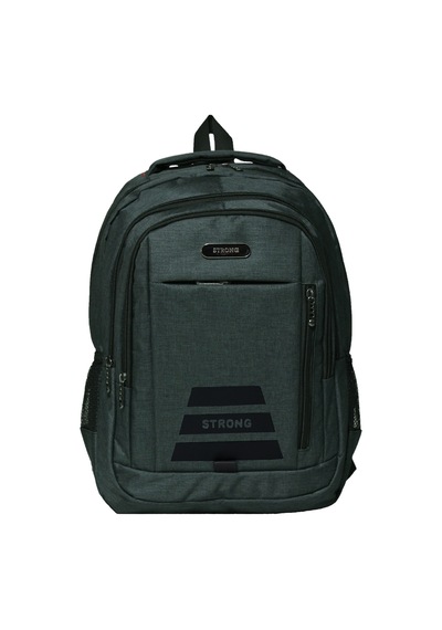 Sr-012 Unisex Çok Gözlü Geniş Hacimli Ortopedik Sırt Destekli Lise Ortaokul İlkokul Okul Çantası , Günlük Sırt Çan Füme