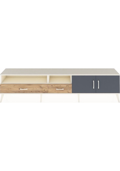 Arges Tv Ünitesi 3 Raflı 2 Çekmeceli 2 Kapaklı 220x30x51 Aytaşı-antrasit/çam Antrasıt/atlas Çam - Aytası Arges Tv Ünitesi 3 Raflı 2 Çekmeceli 2 Kapaklı 220x30x51 Aytaşı-antrasit/çam Antrasıt/atlas Çam - Aytası