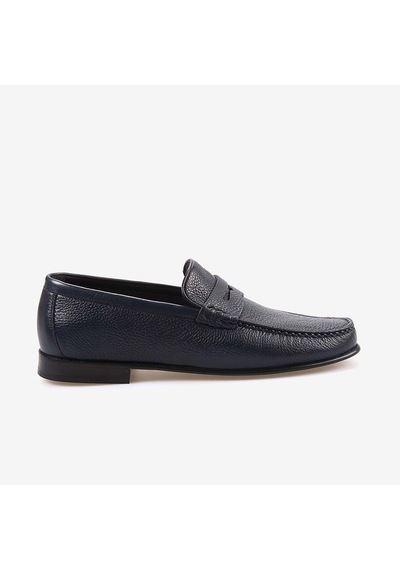 Kemal Tanca Gold Hakiki Deri Erkek Loafer Ayakkabı 21509 Lacivert