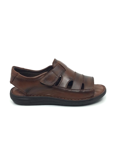 Taşpınar %100 Hakiki Deri Ortopedik Erkek Terlik-Sandalet 40-45