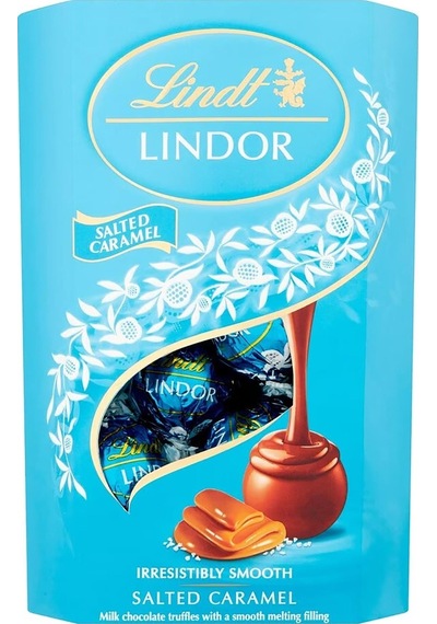 Lindt Lindor Salted Caramel Çikolata Paketi 200 G