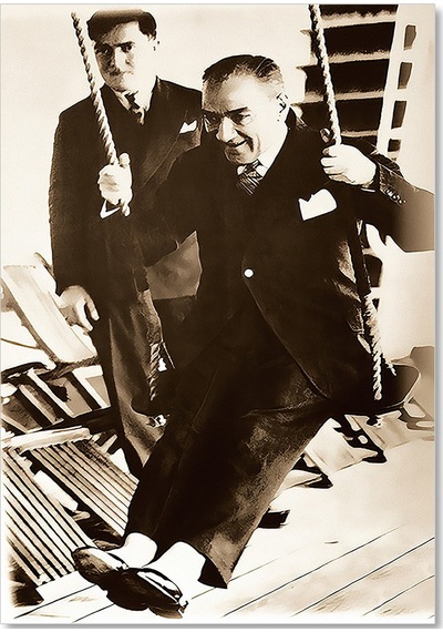 Cakasepetim Ulusal Egemenlik Ve Çoçuk Bayramı Atatürk Ahşap Mdf Tablo