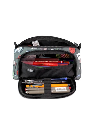 Jacbag Prıme Xl-lastik Ayraçlı İki Bölmeli Kalem Kutusu College Diğer