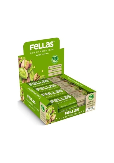 Antep Fıstıklı Kuruyemiş Bar 20g X 12 Adet