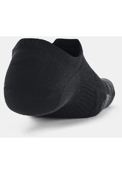 Under Armour Unisex UA Performance Tech 3’lü Paket Ultra Low Tab Çorap 1379502-001 Siyah - Gri
