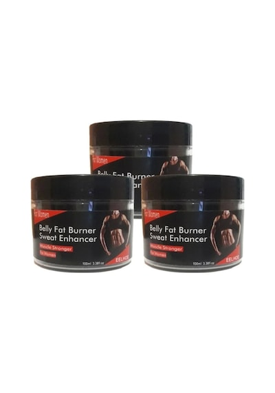 Eelhoe Belly Fat 3'lü Burner Sweat Enhancer Kadınlara Özel Kremi 100 Ml
