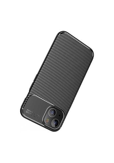 Apple Uyumlu iPhone 13 Mini Kılıf Karbon Silikon Case