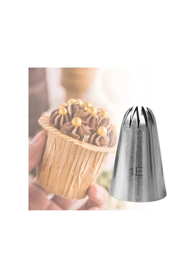 Krema Duyu Büyük Boy Pasta Duyu Paslanmaz Çelik + 4 Adet Şanti Torbası Diğer