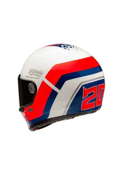 Kask Hjc V10 Kask Fq Retro Mc21 Çok Renkli