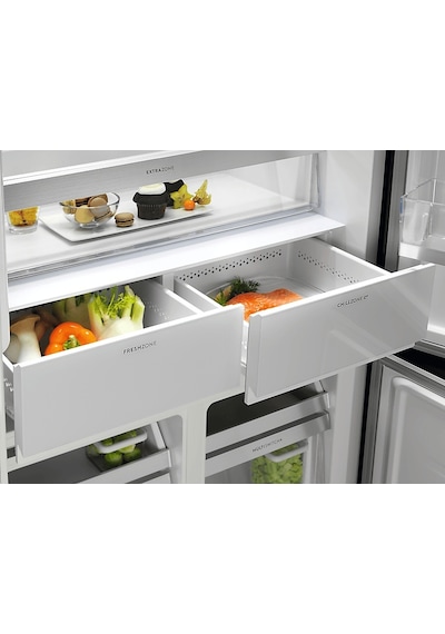 Electrolux ELT9VE52M0 522 L No-frost Gardrop Tipi Buzdolabı Siyah
