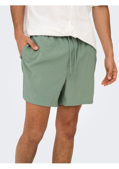 Only & Sons Onsted Lıfe Solıd Seersucker Swım Noos Erkek Iceberg Green Deniz Şortu - 22028813 Green Only & Sons Onsted Lıfe Solıd Seersucker Swım Noos Erkek Iceberg Green Deniz Şortu - 22028813 Green