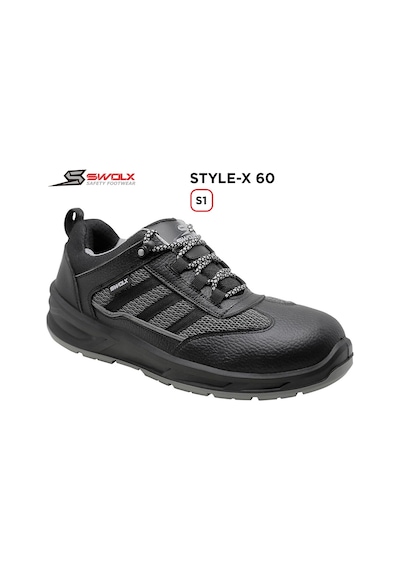 Swolx İş Ayakkabısı - Style-x 60 S1 Siyah