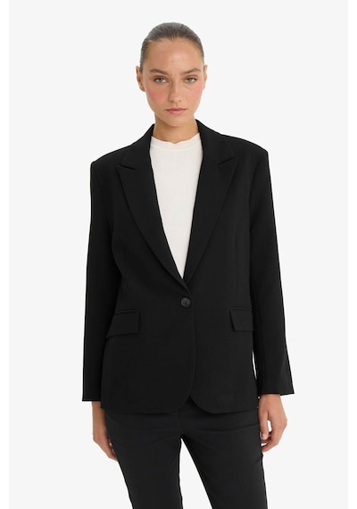 Defacto Regular Fit Düğmeli Blazer Ceket F9465AX25AU