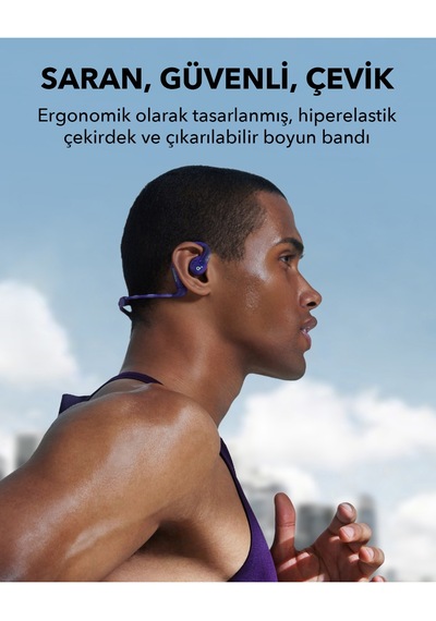 Anker Soundcore Aerofit Pro Kulaklik Mor A3871