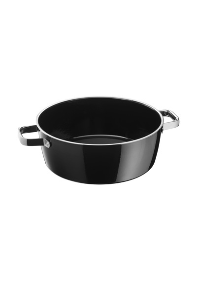 Wmf Fusiontec Aromatic Kısa Tencere 28Cm Siyah