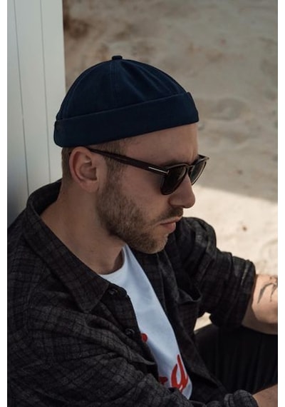Külah Hiphop Docker Cap Pamuk Erkek Şapka