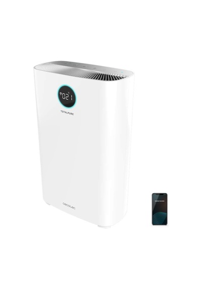 Tr Totalpure 2500 Bağlı Hava Temizleyici, 200 Cadr, 65m3 Kapsama, Led Ekran, Wi-fi Kontrolü Diğer
