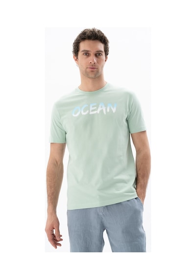 AR-MA Arma Erkek Regular Fit Bisiklet Yaka Tişört Y25344406001 Yeşil