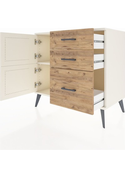 Hyperion Şifonyer Tek Raflı 3 Çekmeceli 2 Kapaklı 88x44x80 Aytaşı-aytaşı/çam Aytaşı/çam Hyperion Şifonyer Tek Raflı 3 Çekmeceli 2 Kapaklı 88x44x80 Aytaşı-aytaşı/çam Aytaşı/çam
