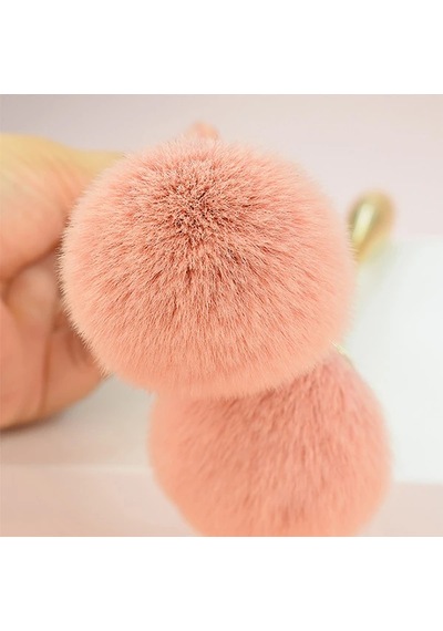 Altın Makyaj Fırçası Pudra Fondöten Allık Fırçası 20,5 X 5 Cm Mh-hs7475928121